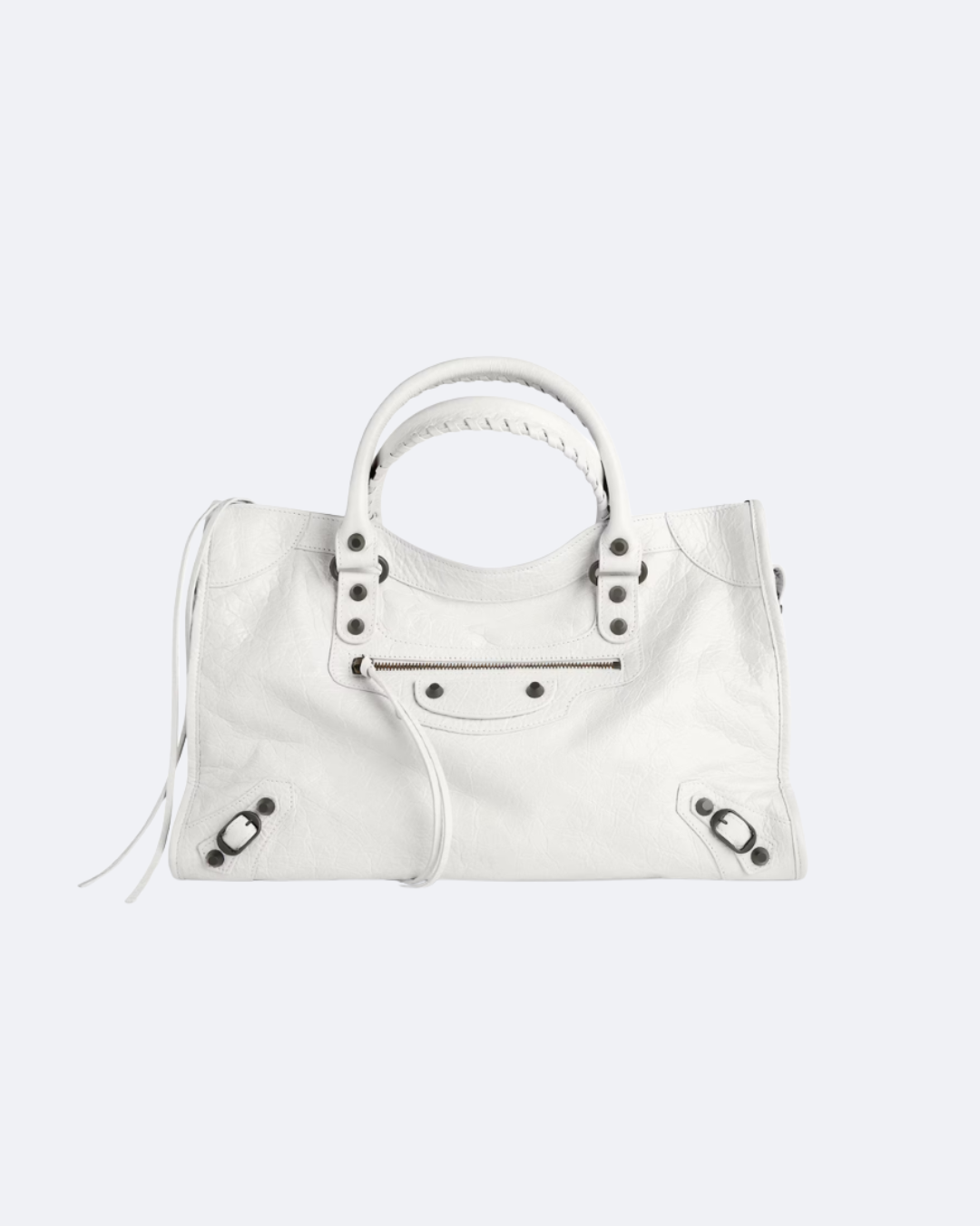 Optic White Le City Medium Bag