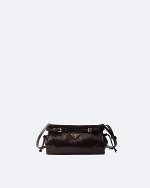 Dark Brown Bonnie Small Leather Shoulder Bag