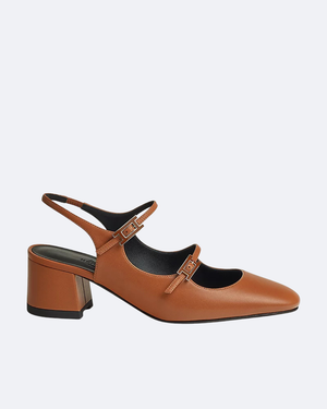 Marron Alezan Jackie 50 Pump