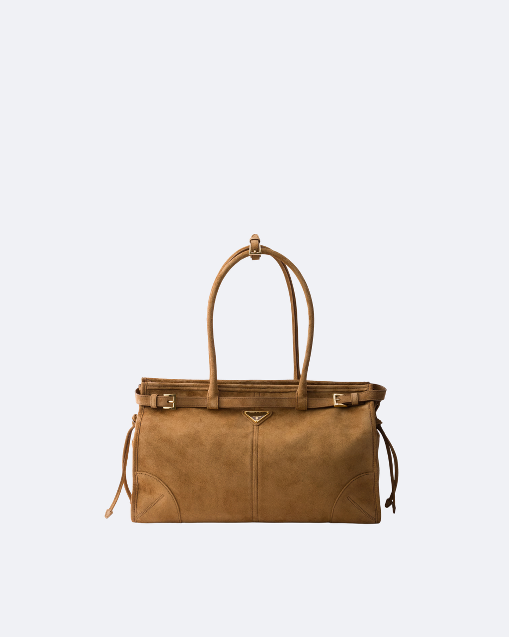 Cinnamon Bonnie Large Suede Handbag