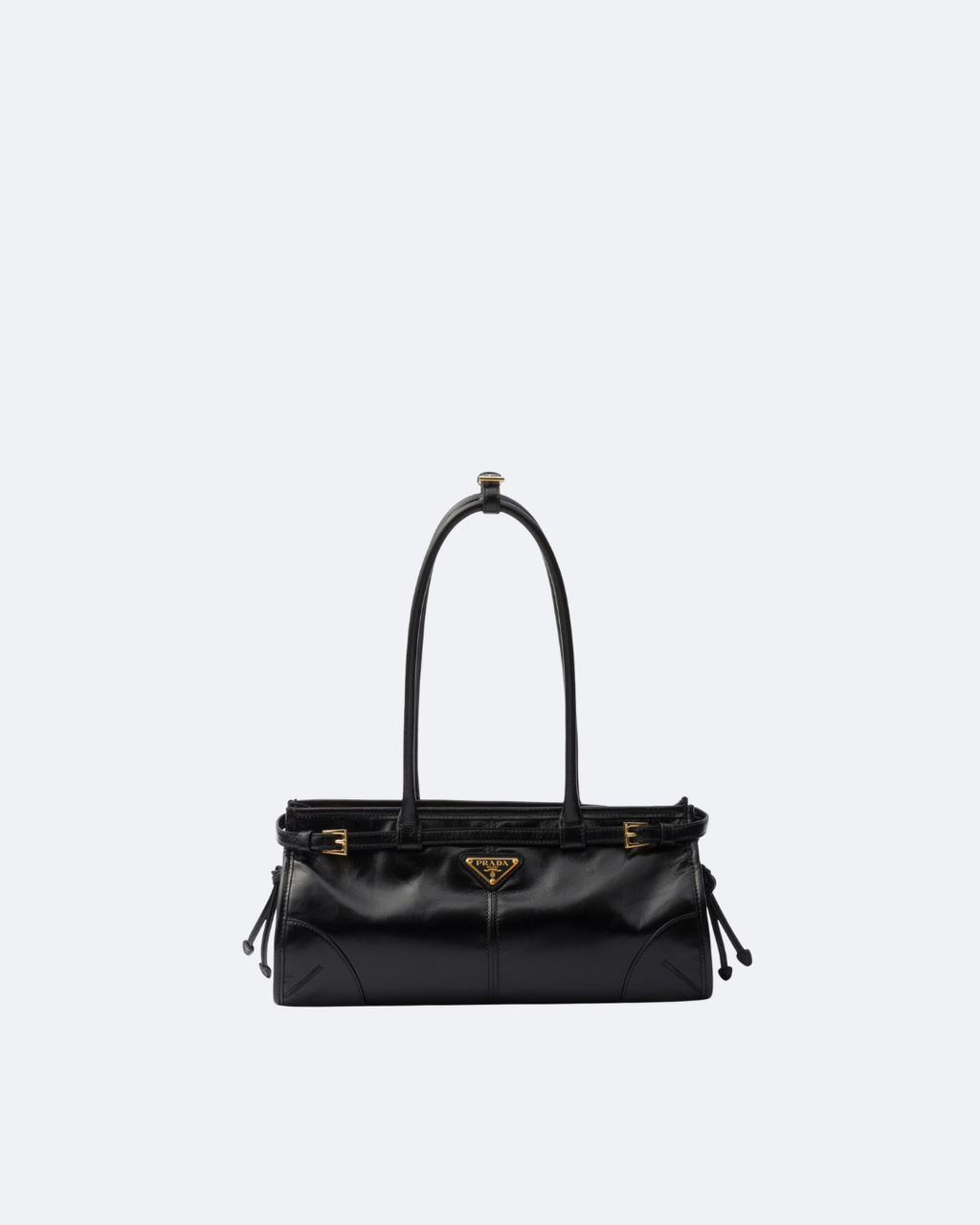 Black Bonnie Medium Leather Handbag