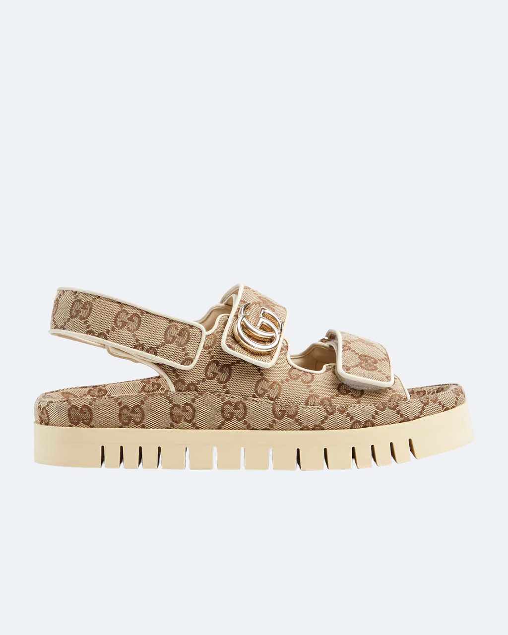 Beige & Dark Brown Sandal