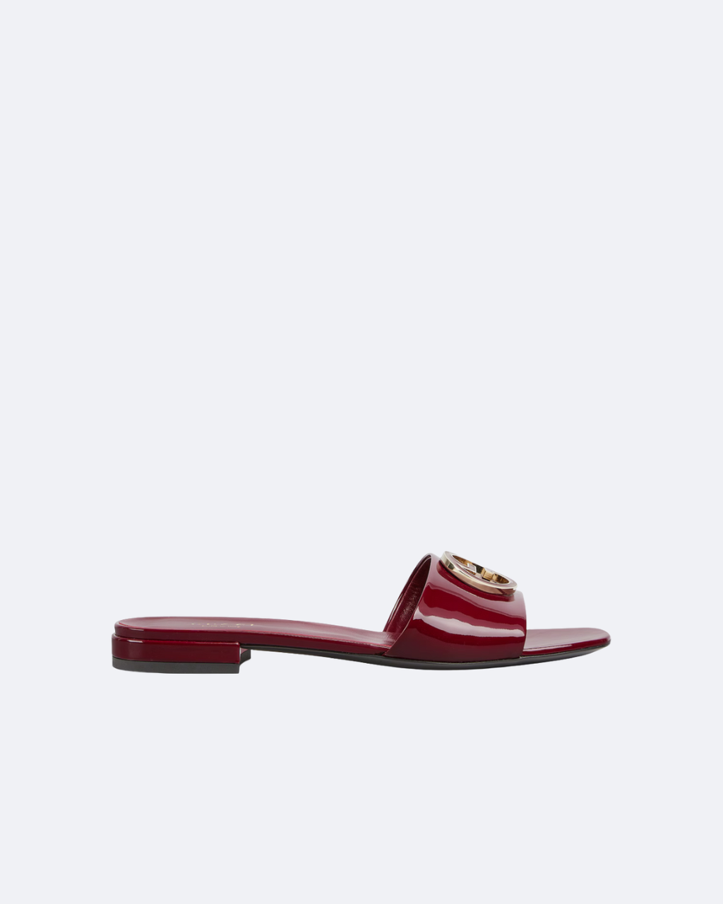 Rosso Ancora Red Round Interlocking Sandal