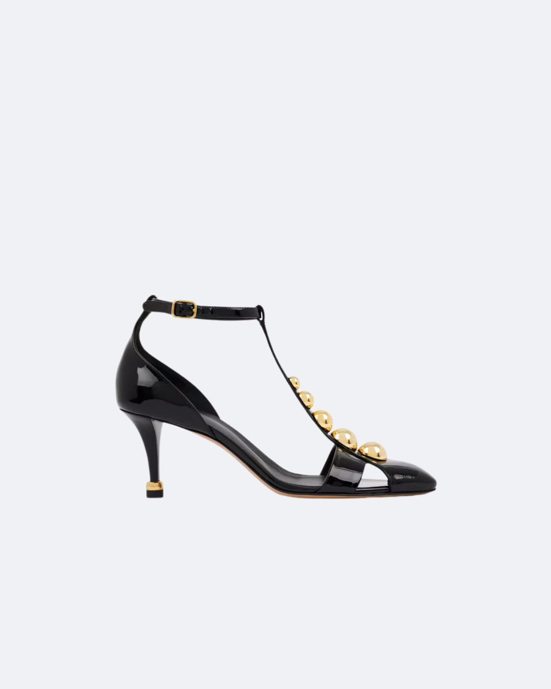 Black Cleia Heeled Sandal