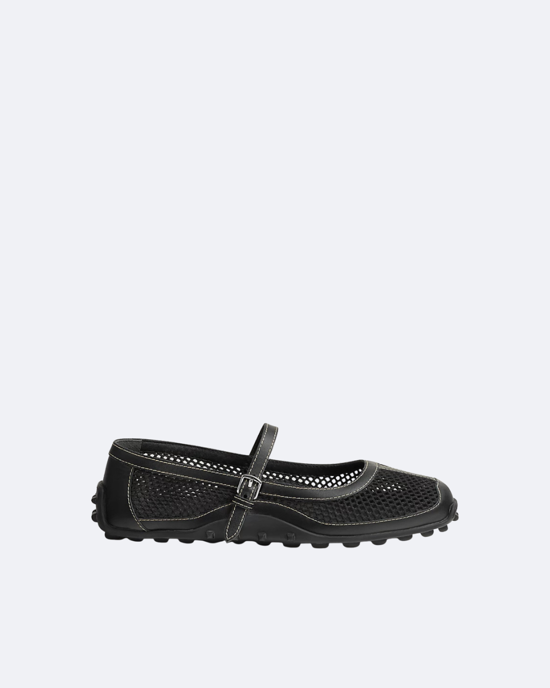 Black Kichu Ballet Flat