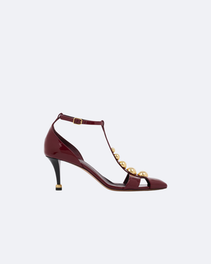 Grenat Cleia Heeled Sandal