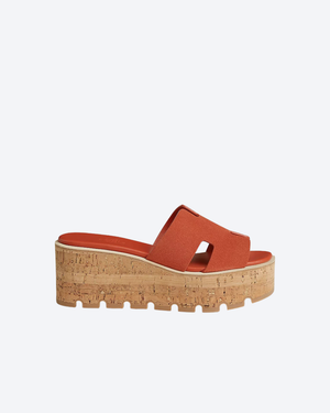 Marron Brique Eze 30 Sandal