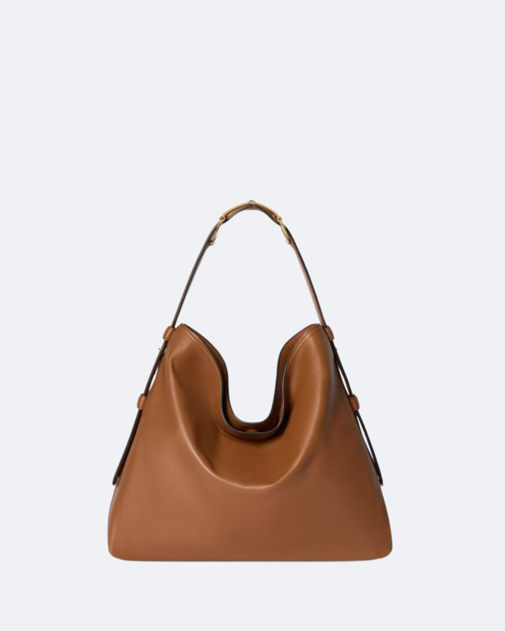 Brown Leather Beatrix Large Tote Bag
