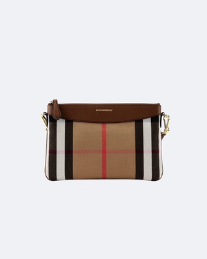 Brown leather BP bag