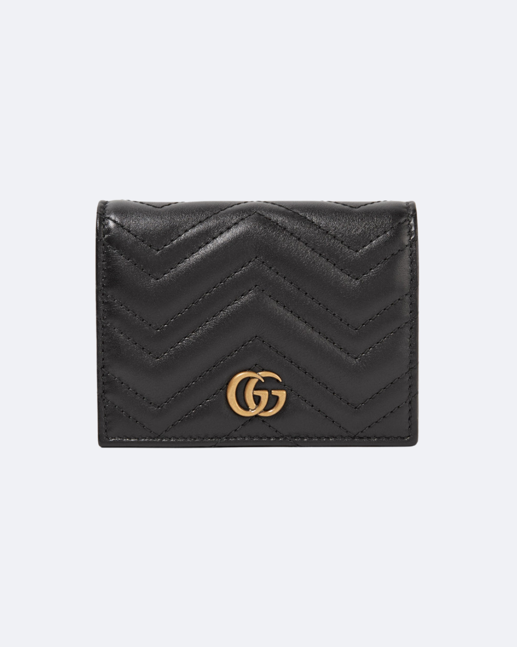 GM small quilted leather wallet
