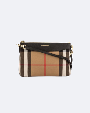 Black leather BP bag