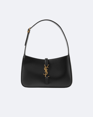 Black SL leather shoulder bag