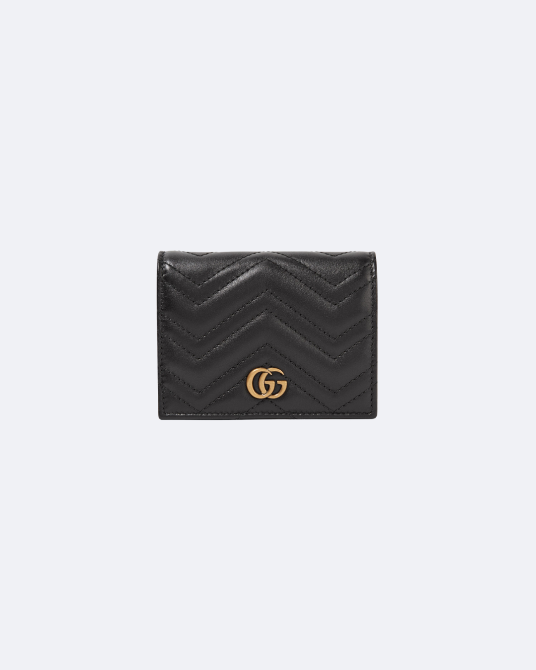 GM small quilted leather wallet
