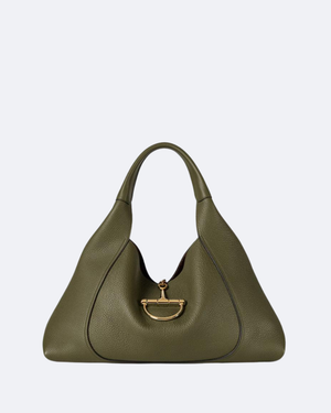 Forest Green Softbit Maxi Shoulder Bag