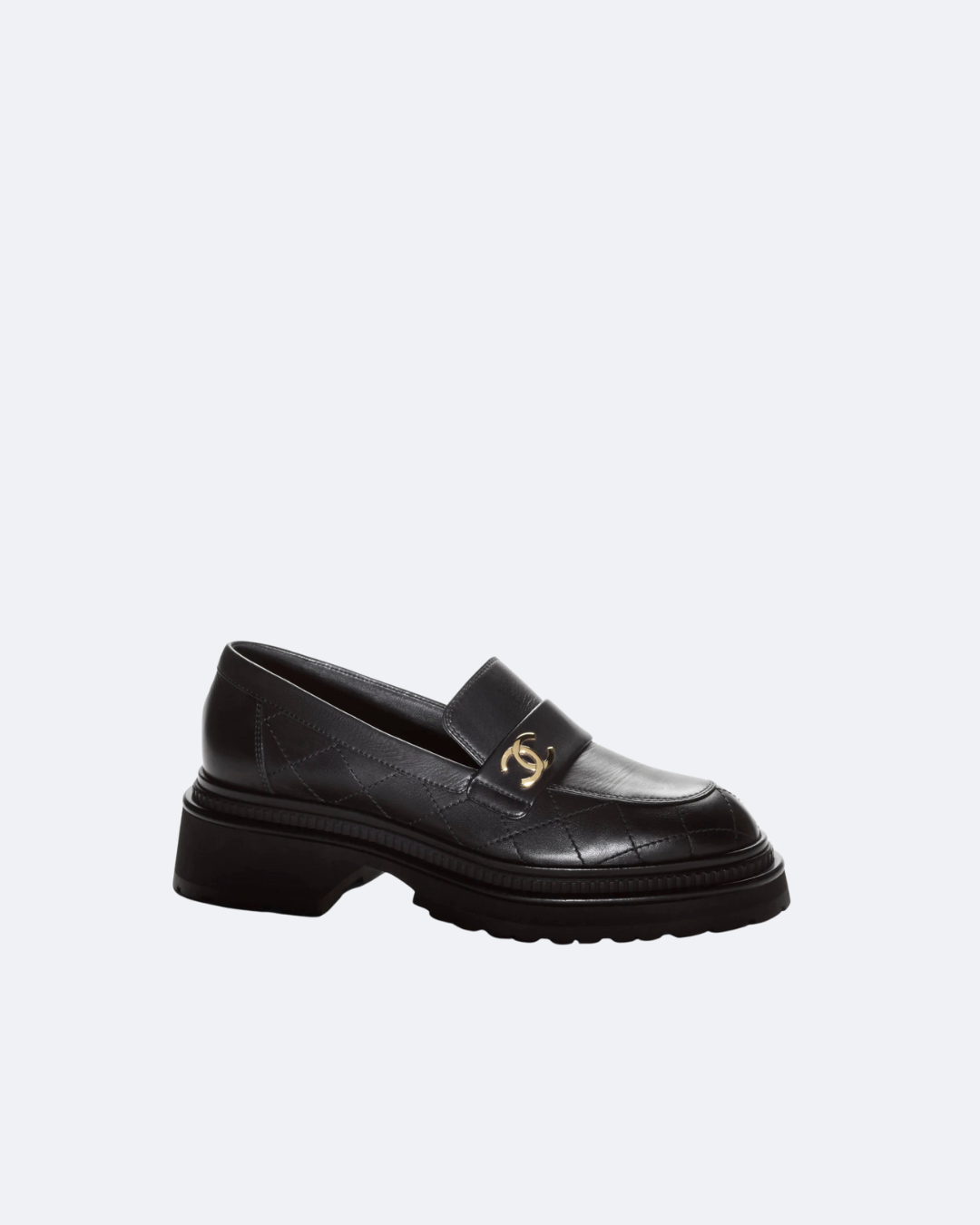 Black CC Moccasins