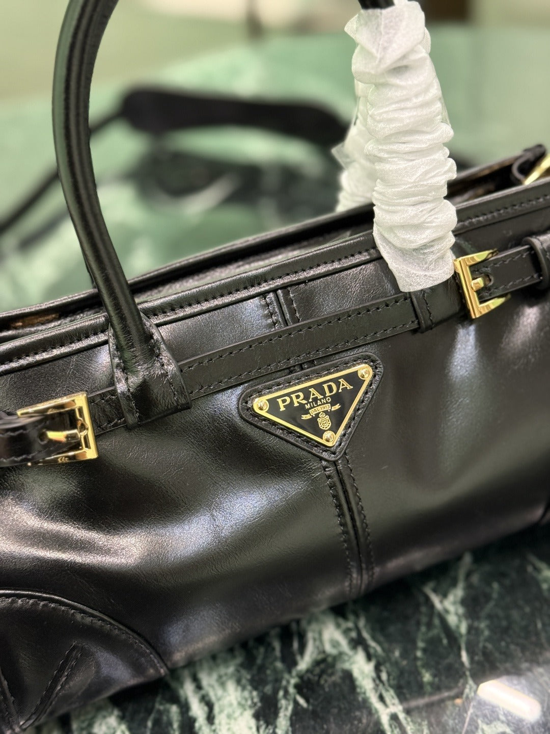 Black Bonnie Mini Leather Shoulder Bag