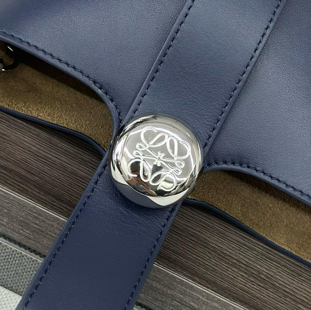 Abyss Blue Mini Pebble Bucket