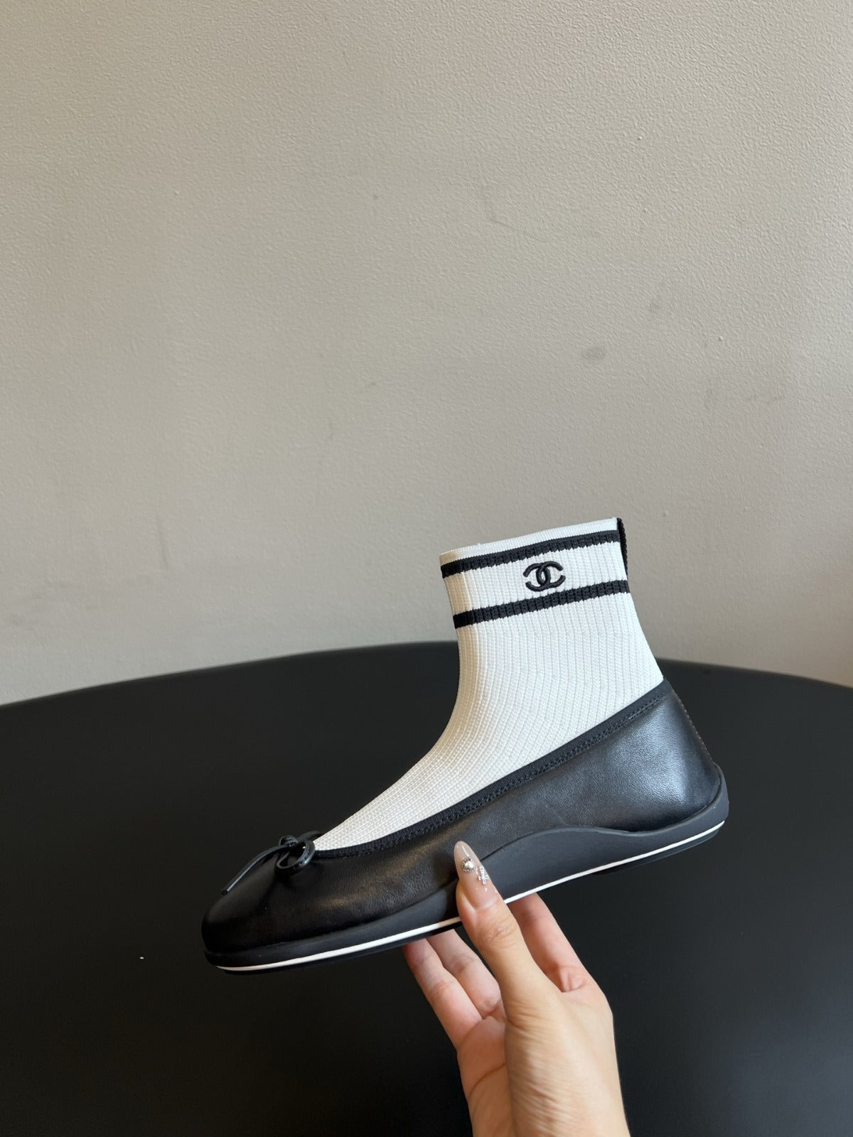 Black & White Trainers
