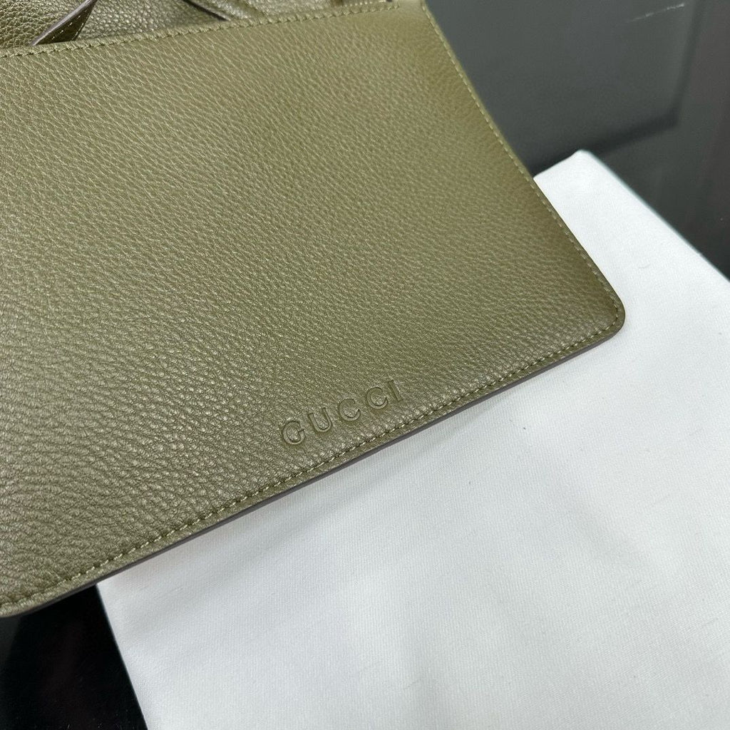 Forest Green Softbit Maxi Shoulder Bag