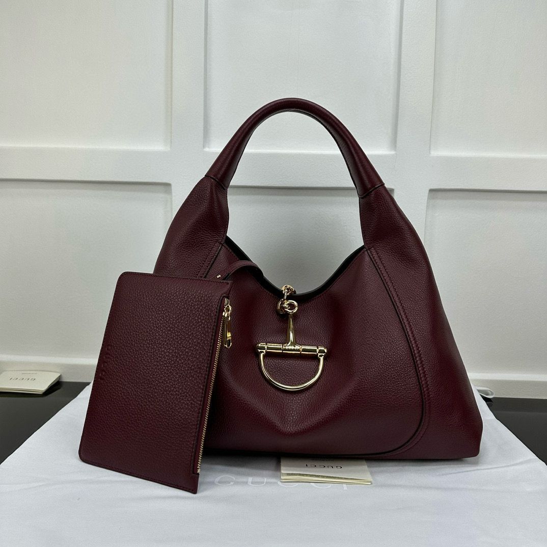 Rosso Ancora Red Softbit Maxi Shoulder Bag