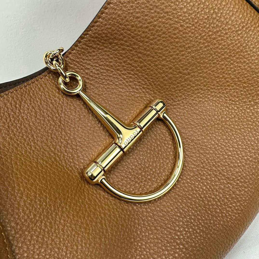 Brown Softbit Maxi Shoulder Bag