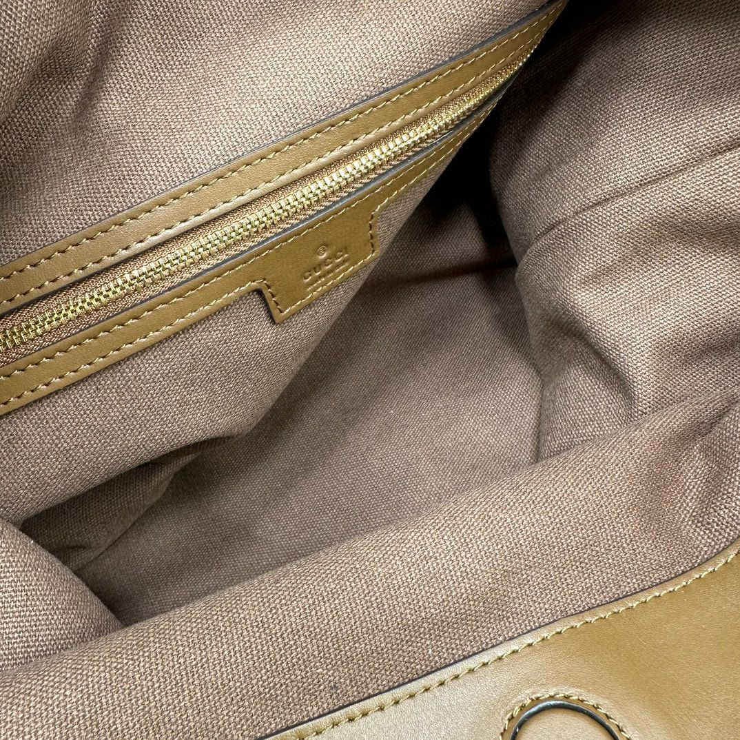 Brown Suede Beatrix Large Tote Bag