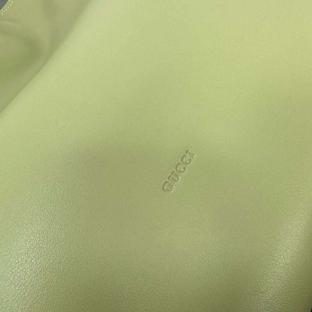 Sage GreenLeather Beatrix Large Tote Bag