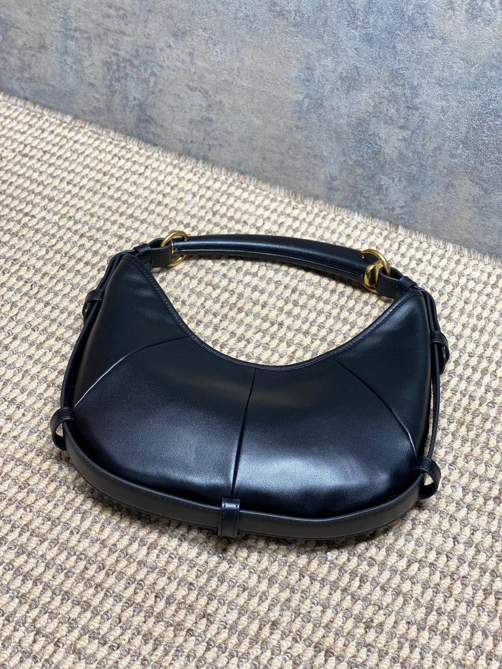 Black Mombasa Small In Leather