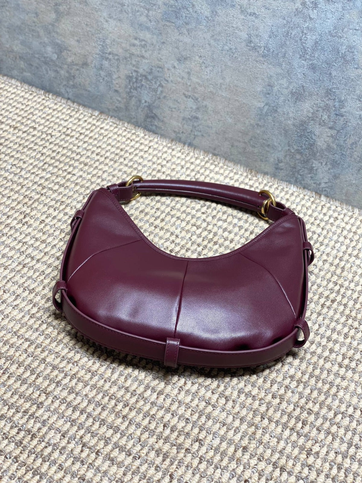 Rouge Cabernet Mombasa Small In Leather