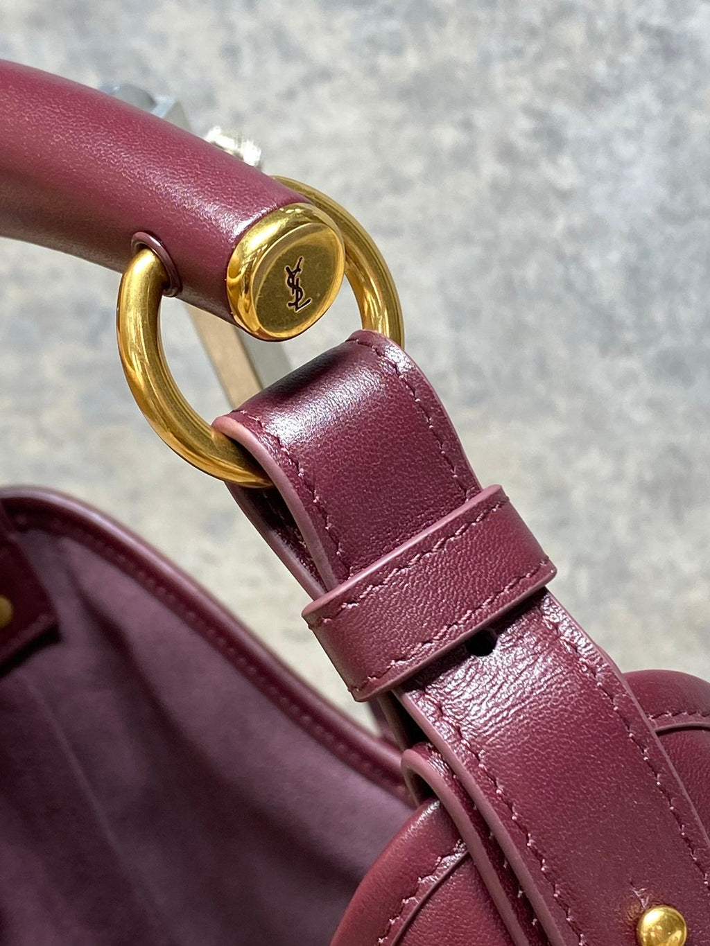 Rouge Cabernet Mombasa Small In Leather