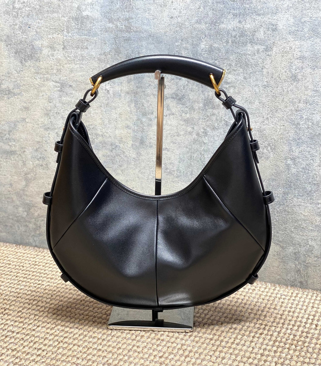 Black Mombasa Medium In Leather
