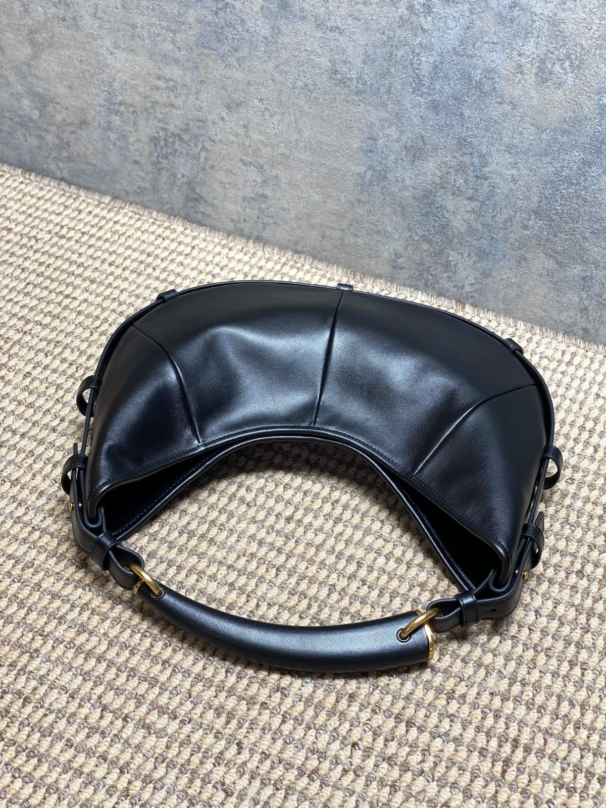 Black Mombasa Medium In Leather