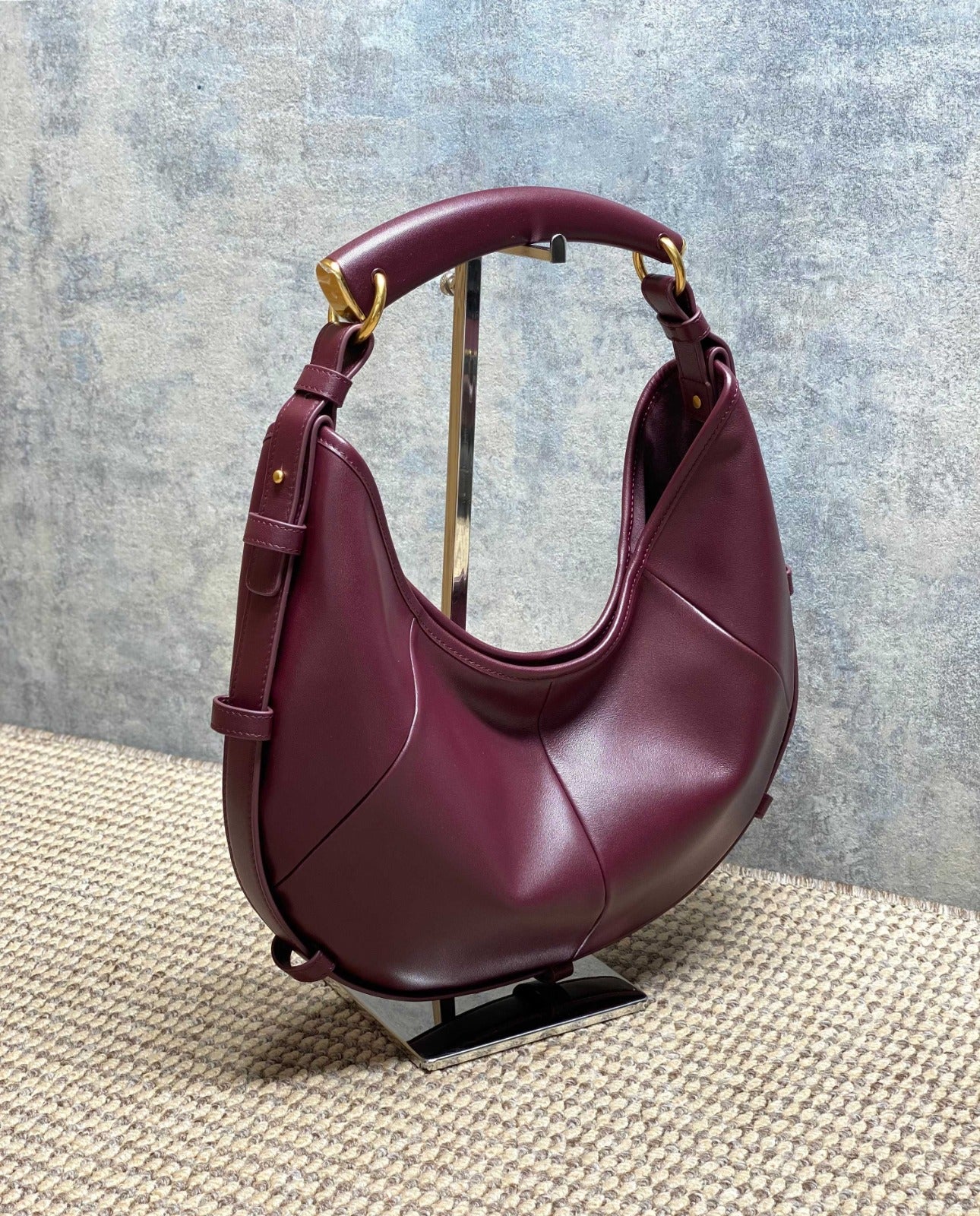 Rouge Cabernet Mombasa Medium In Leather