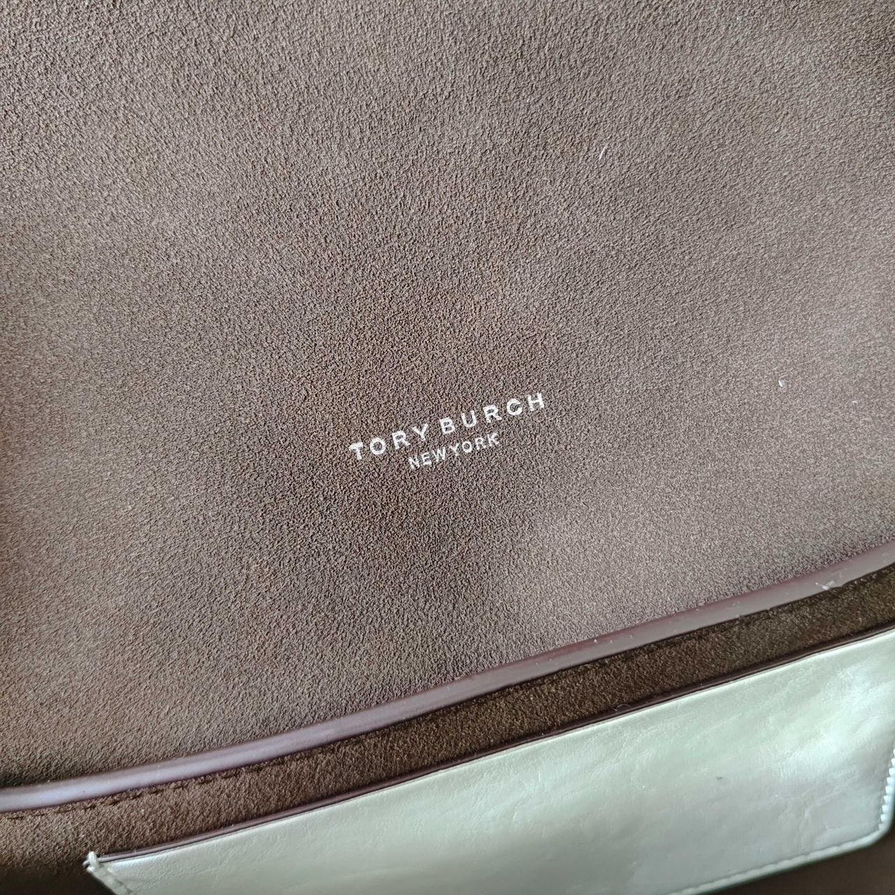 KIRA TURNLOCK SUEDE SHOULDER BAG