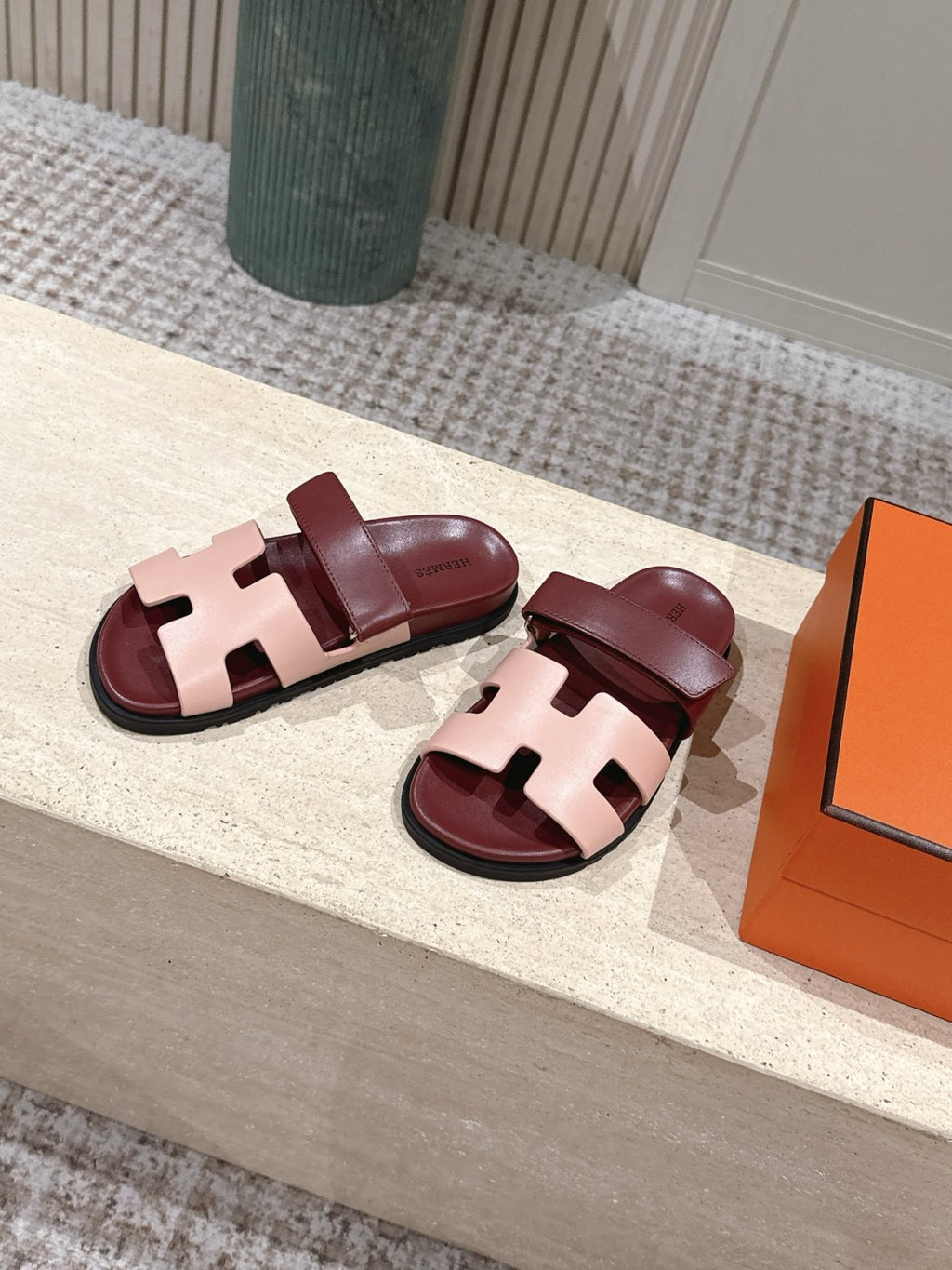 Women's Beige Perlino / Rouge HC Sandal