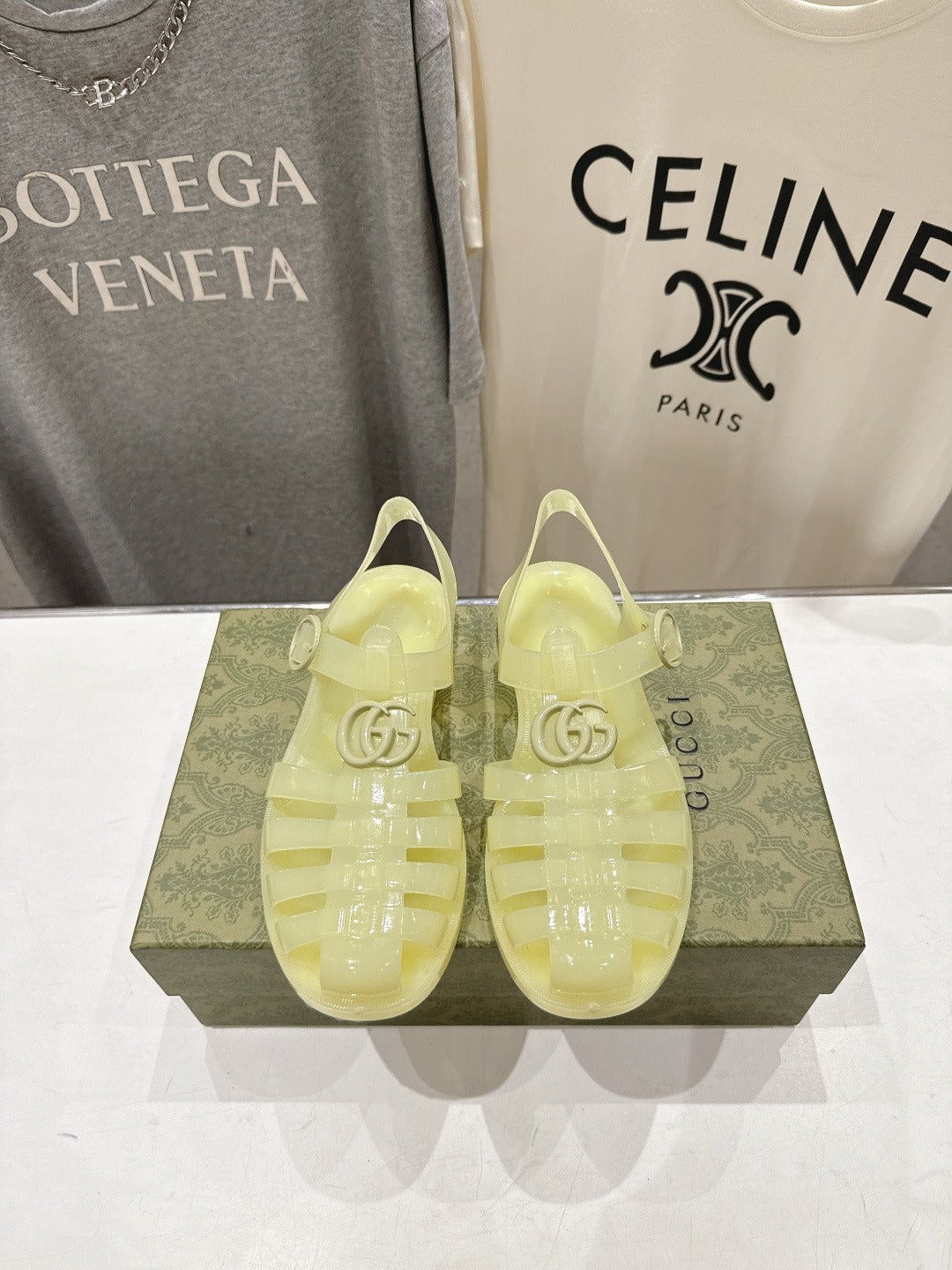 Yellow Rubber Sandal