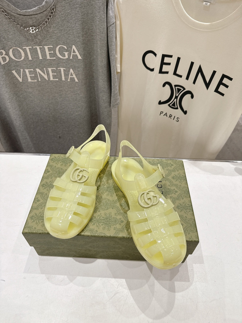 Yellow Rubber Sandal