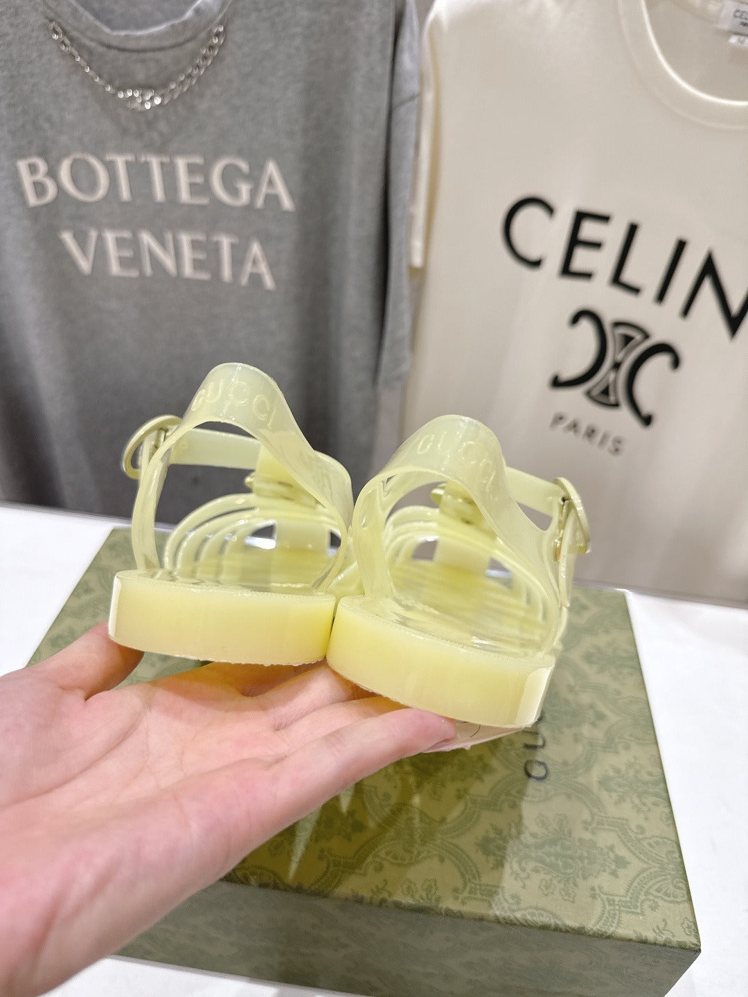 Yellow Rubber Sandal