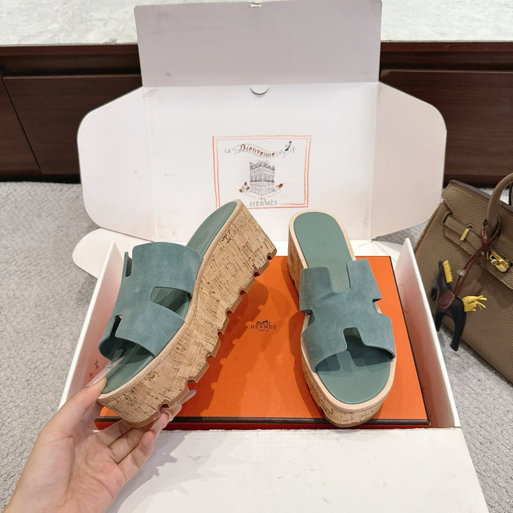 Vert Cèdre Eze 30 Sandal