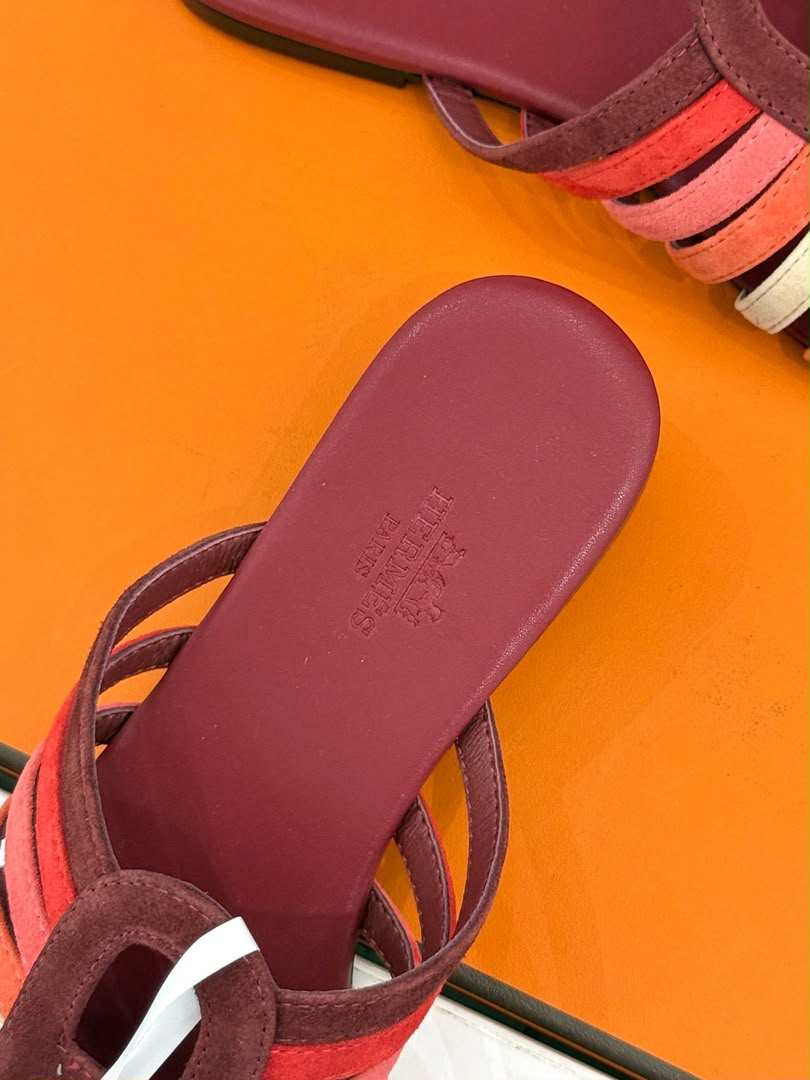 Multicolore Rouge H Noria Sandal