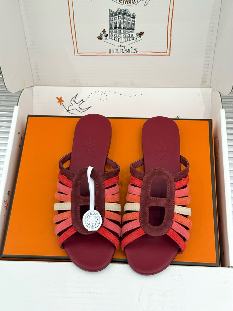 Multicolore Rouge H Noria Sandal