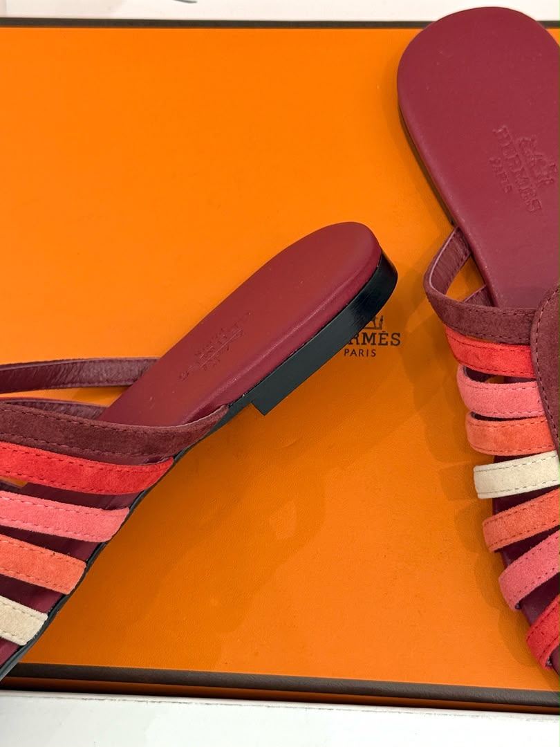 Multicolore Rouge H Noria Sandal