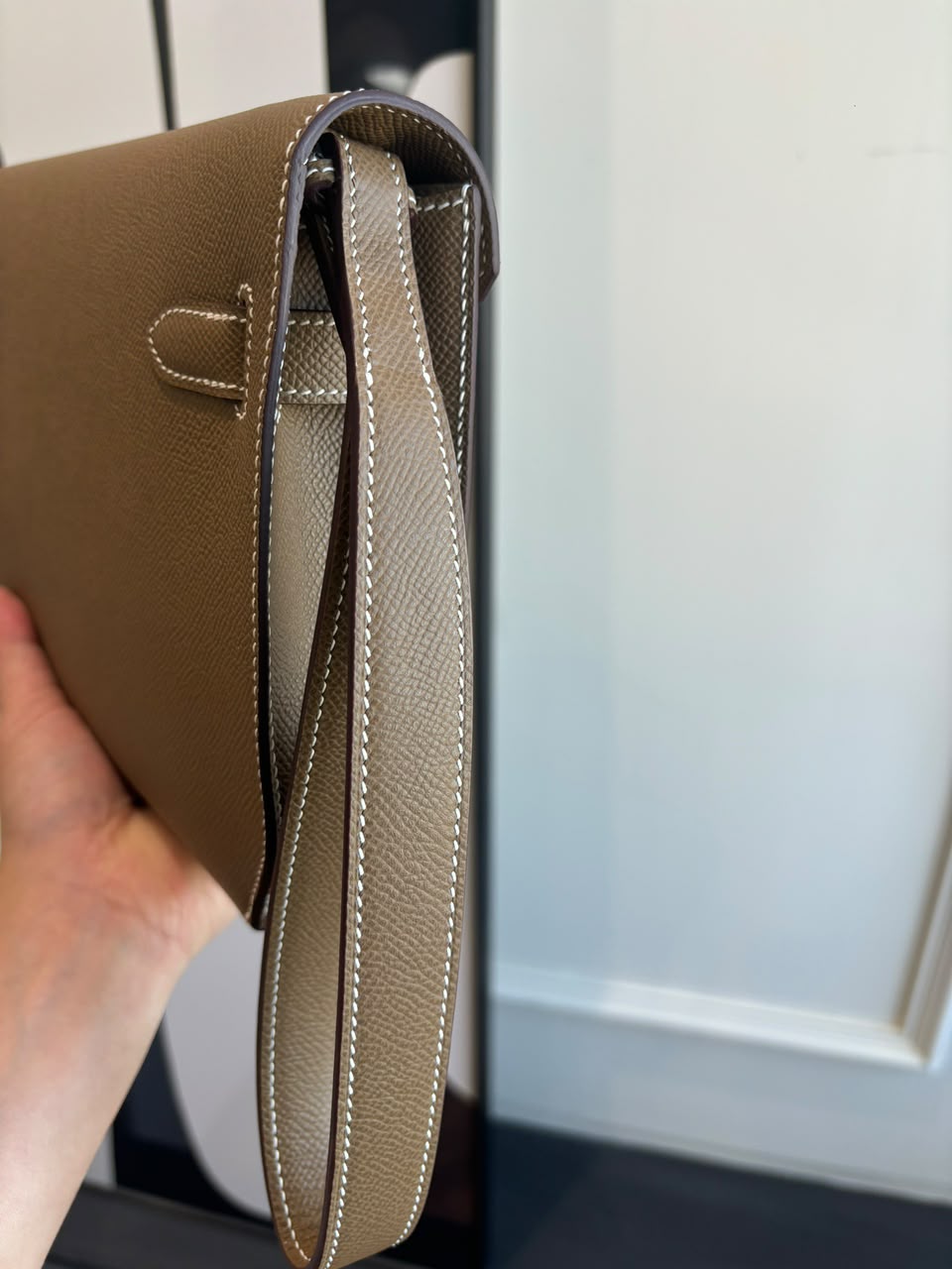 Etoupe Kelly Dépêches 25 Pouch
