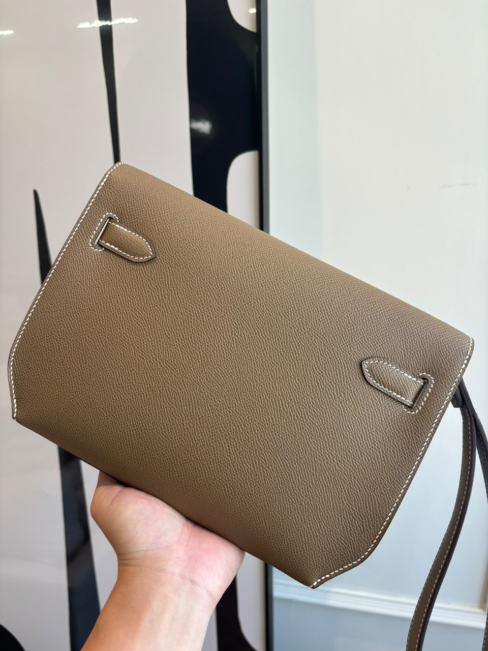 Etoupe Kelly Dépêches 25 Pouch