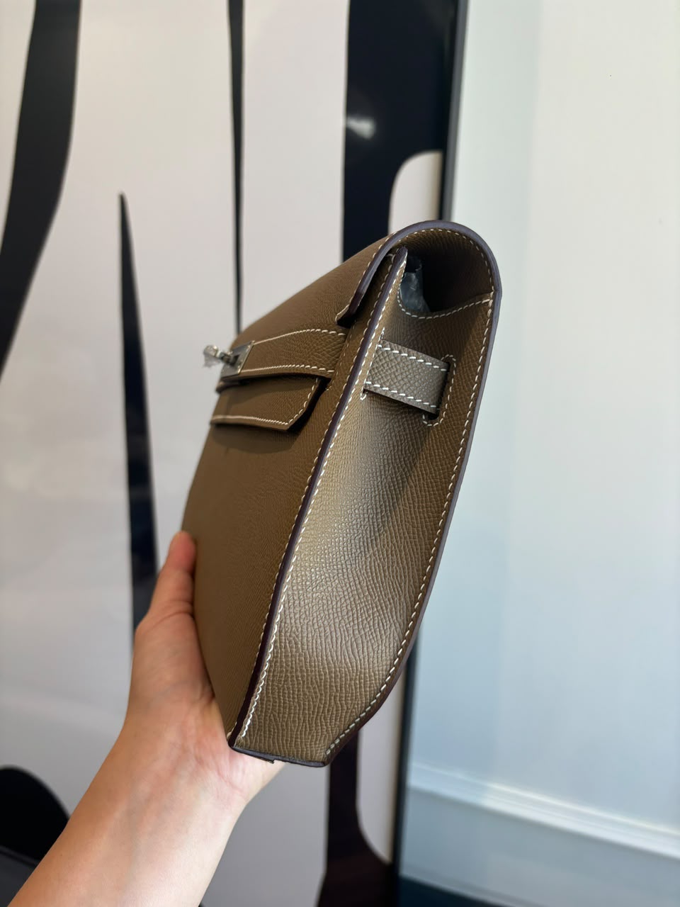 Etoupe Kelly Dépêches 25 Pouch