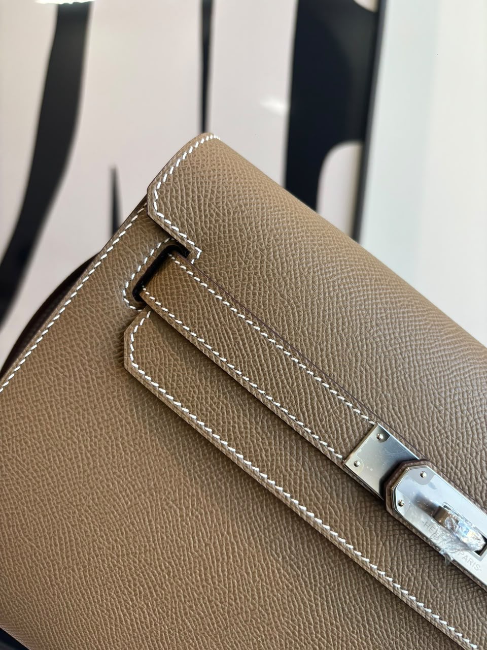 Etoupe Kelly Dépêches 25 Pouch