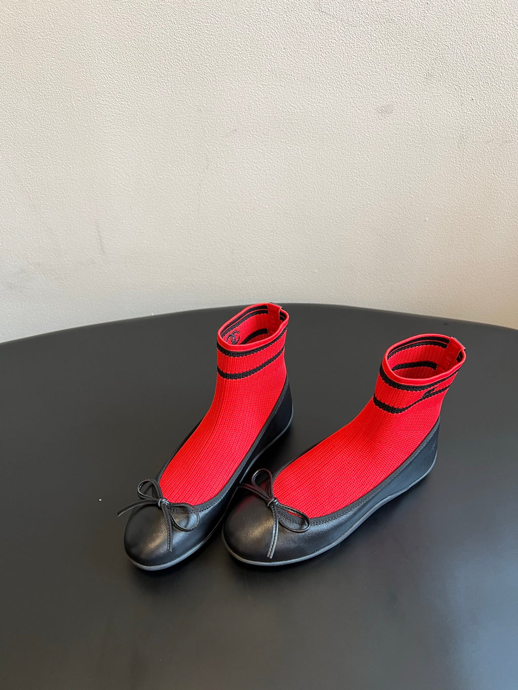 Black & Red Trainers