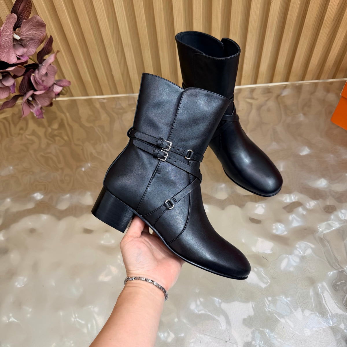 Black Nancy 35 Ankle Boot