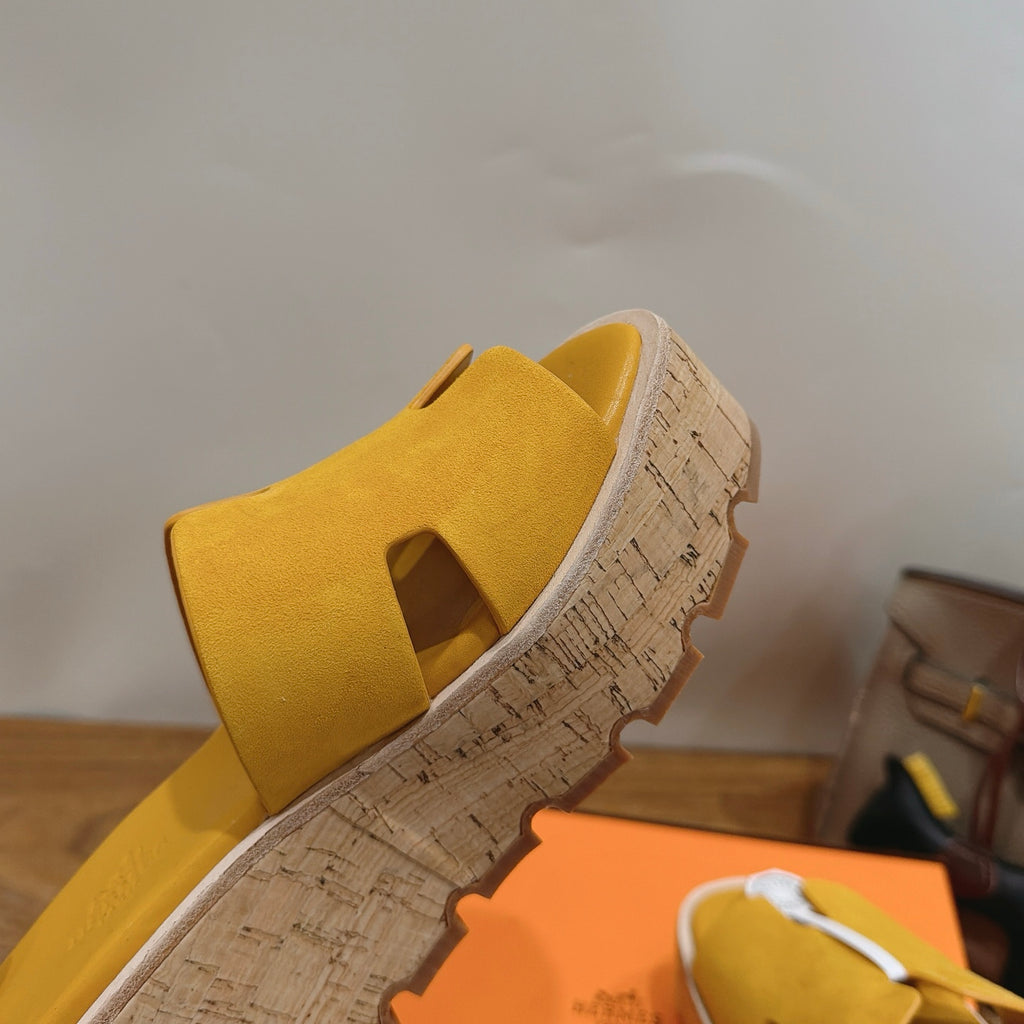 Jaune Sésame Eze 30 Sandal