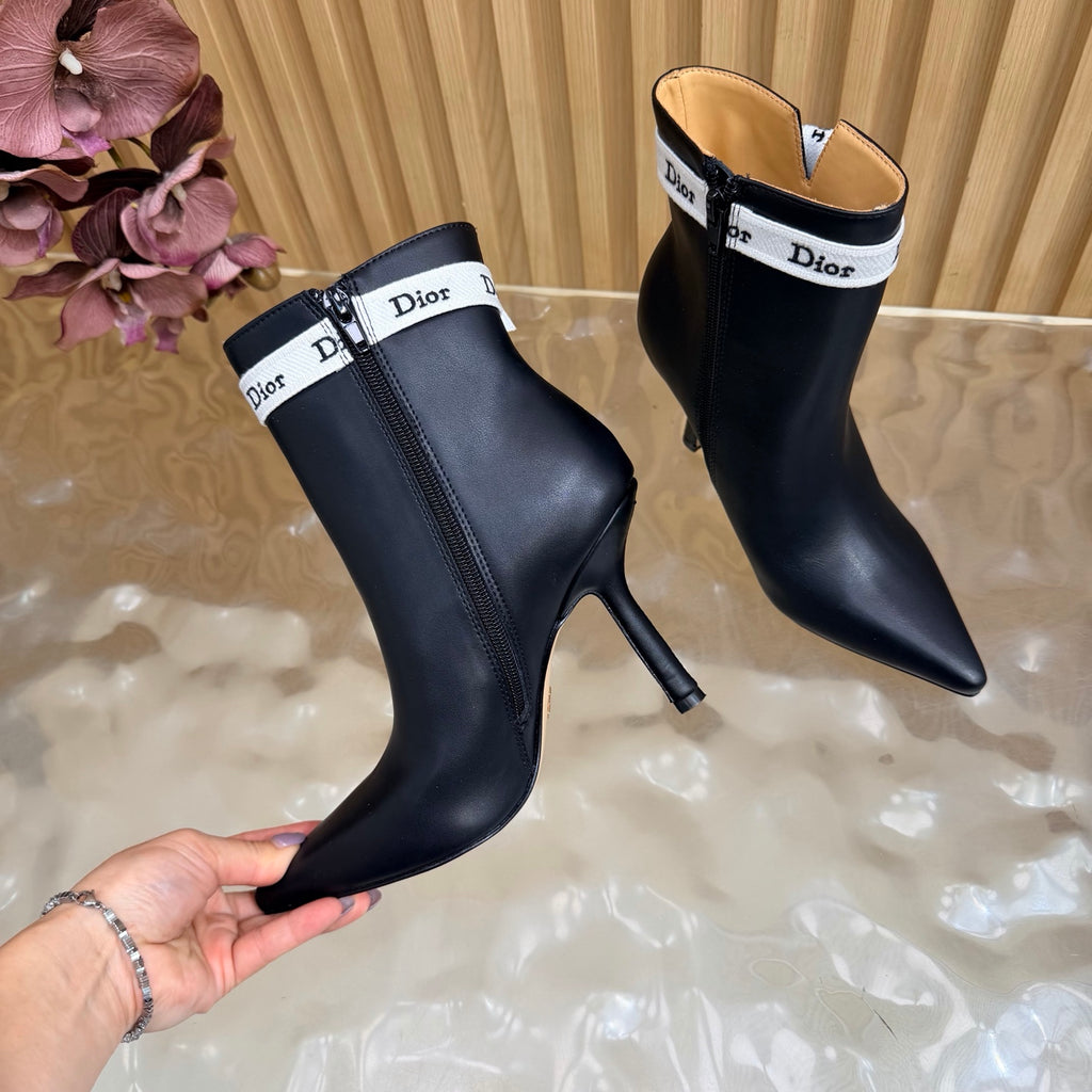 Black J'Adior Heeled Ankle Boot